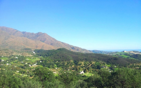 Valley location for RD69 with the Mediterranean Sea close by